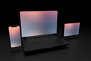 DARK - Responsive Screen Mockup Pack, an iPhone Mockup by City Poster Mockups (Thumbnail 5 of 12)