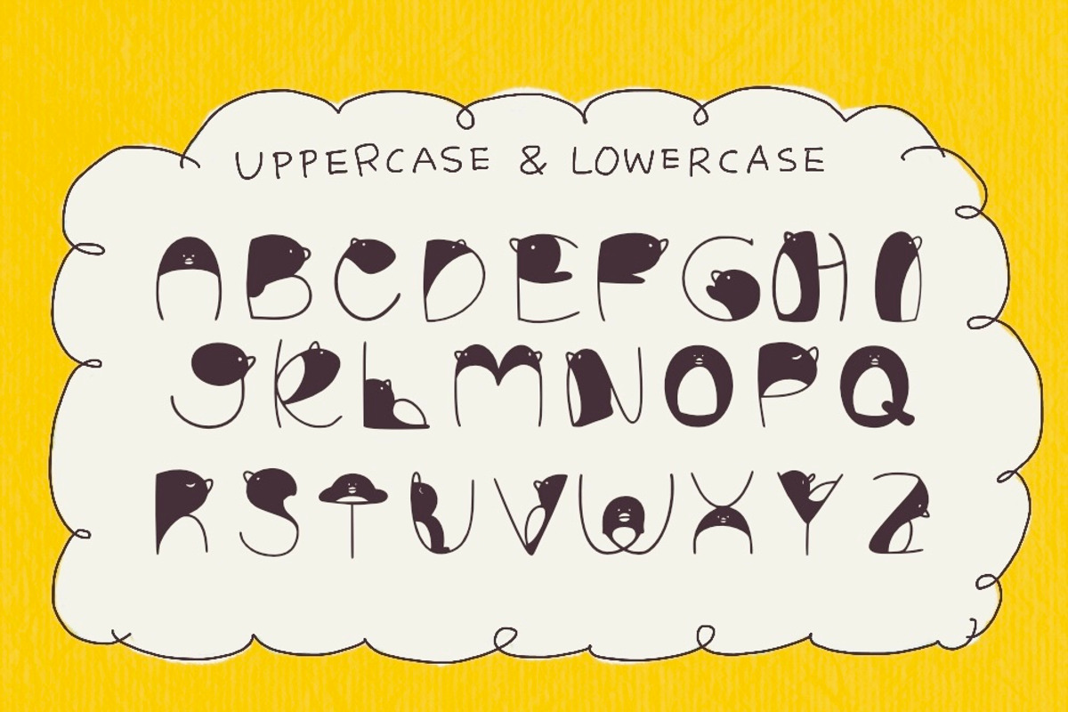 Little Penguins, a Symbol Font by Nerutabe (Photo 2 of 6)