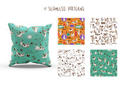 Yoga Dogs, an Animal Illustration by Annakniaz (Thumbnail 6 of 9)