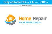 House Repair Logo, a Branding & Logo Template by Designoo (Thumbnail 5 of 6)