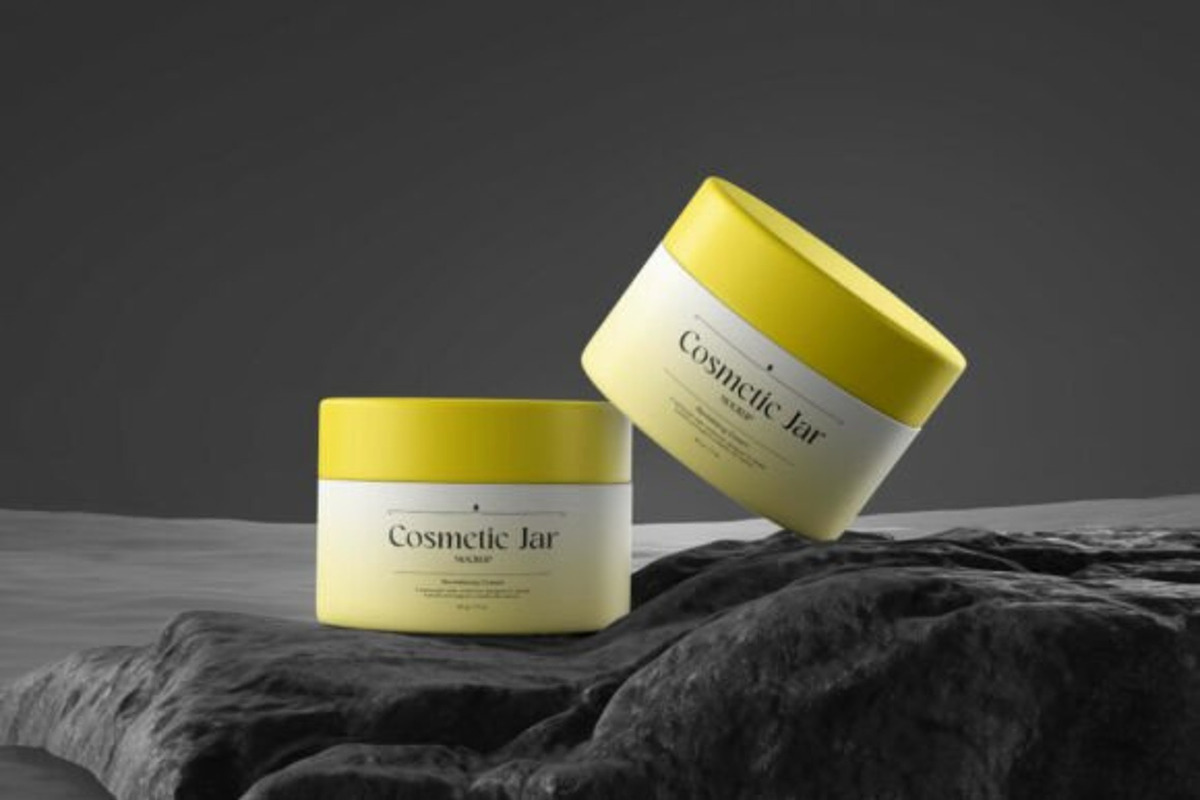 Cosmetic Jar Mockup, a Packaging Mockup by Akrinity Digital (Photo 3 of 4)