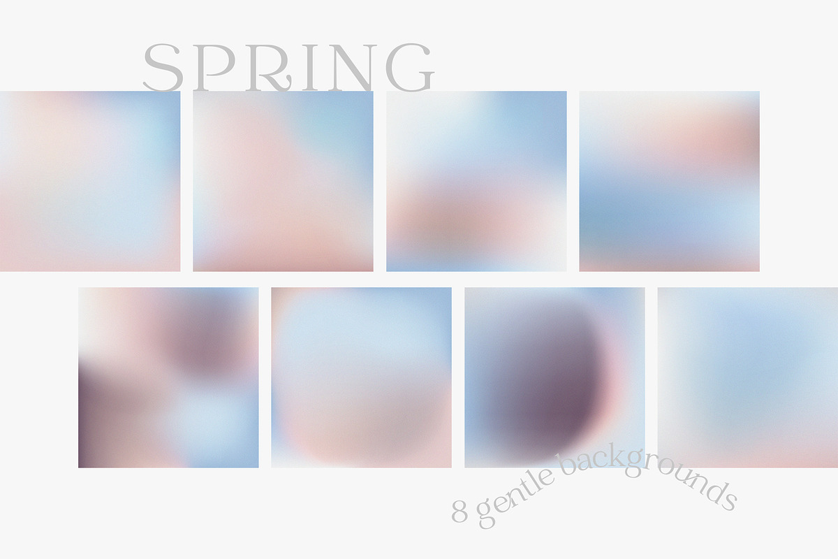 40 Trendy Gradients, a Texture Graphic by Letters-Shmetters (Photo 2 of 11)