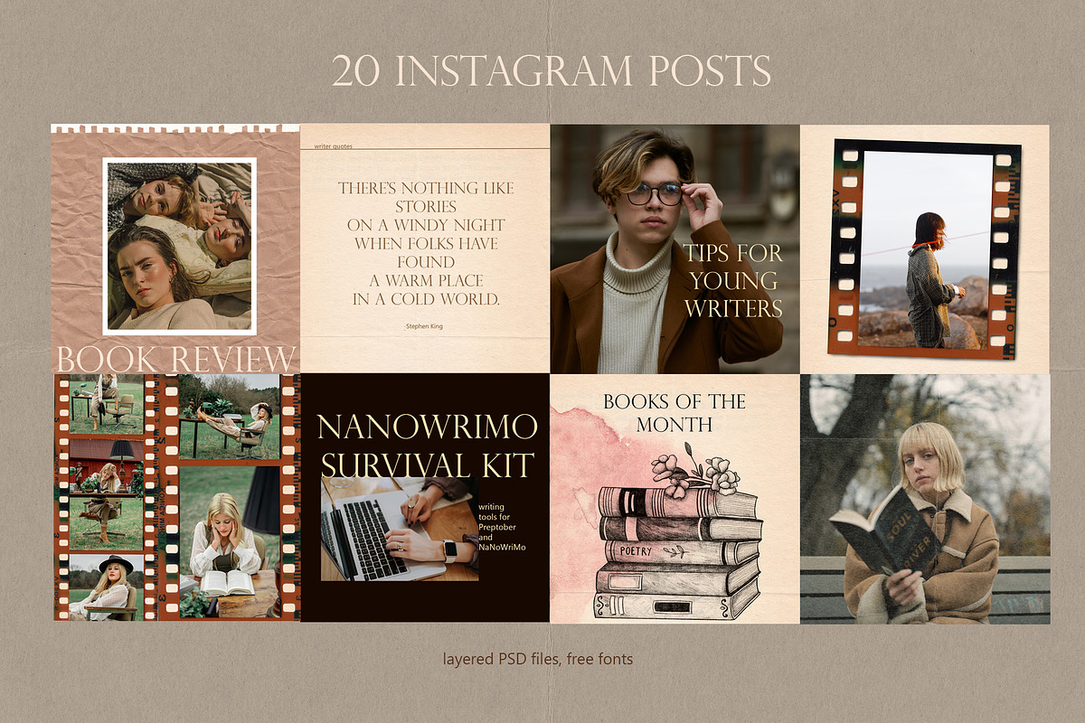 Author Collection, a Social Media Template by Scarlet Heath Art (Photo 15 of 21)