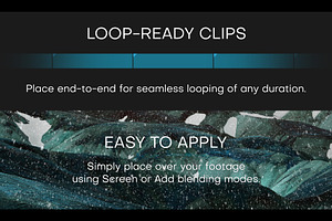 Snow Overlay Loops - 4K Video Pack