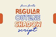 Clariza Sparks//Fun Display Font Duo, a Sans Serif Font by Typebae (Thumbnail 2 of 10)