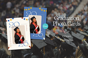 Graduation Announcement Template, a Card Template by Anna Design Studio