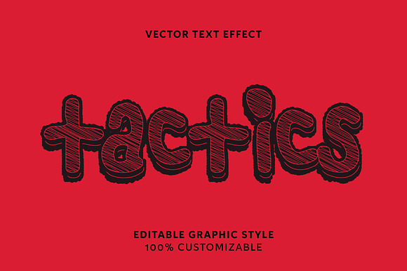 Hand Drawn Sketch Text Effect preview 3