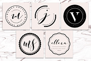 PREMIUM 120 Stamp Logo Bundle, a Branding & Logo Template by IsikChic (Thumbnail 11 of 30)