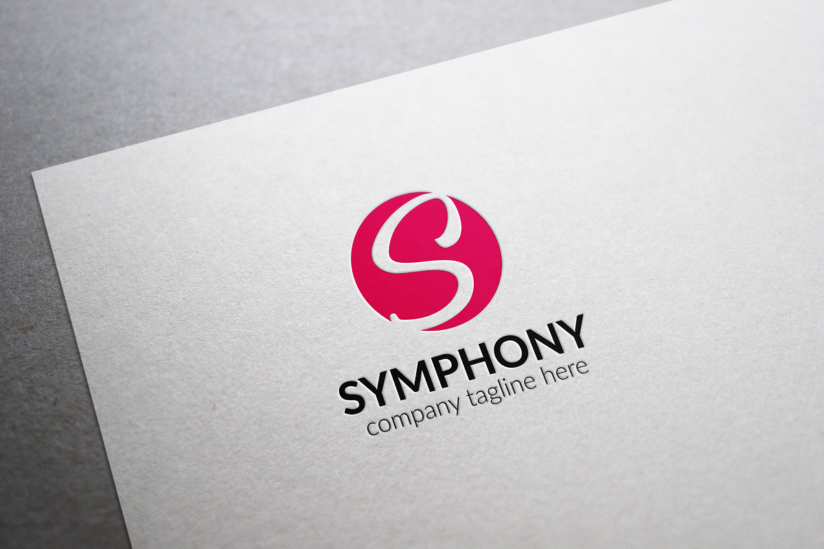 Symphony Letter S Logo, a Branding & Logo Template by XpertgraphicD
