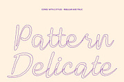 CS Mercy Dashed, a Script Font by Craft Supply Co. (Thumbnail 4 of 8)