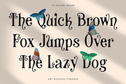 CS Aquary Drawn, a Serif Font by Craft Supply Co. (Thumbnail 7 of 8)