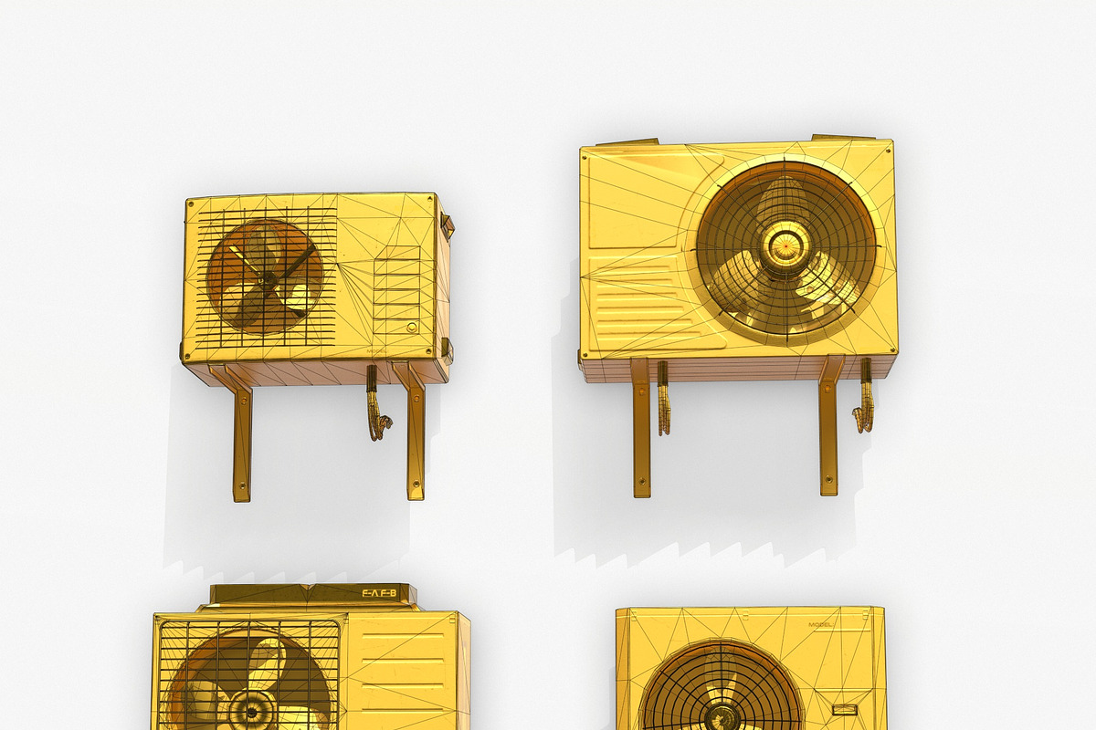 Sci-fi Air conditiong PBR, an Object 3D Model by Daniel Mikulik (Photo 5 of 20)
