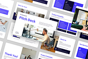 Professional Pitch Deck PowerPoint, a Presentation Template by Annora Studio (Thumbnail 5 of 5)