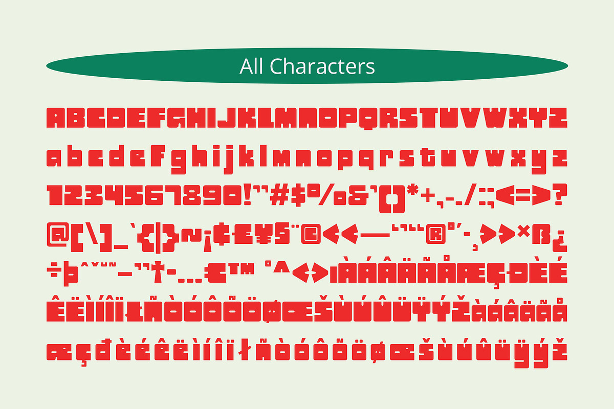 CS Roxy – Bold Font, a Sans Serif Font by Craft Supply Co. (Photo 8 of 8)