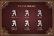 Barthez - Victorian Serif Font, a Serif Font by Grezline Studio (Thumbnail 9 of 11)