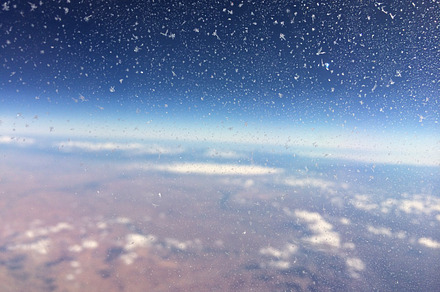 Snow flakes on airplane windshield containing snow, snow flake, and nature preview 6