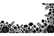Botanical Floral Border, an Object Graphic by Creativeshirt (Thumbnail 16 of 20)