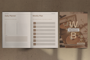 WorkBook Brochure Template