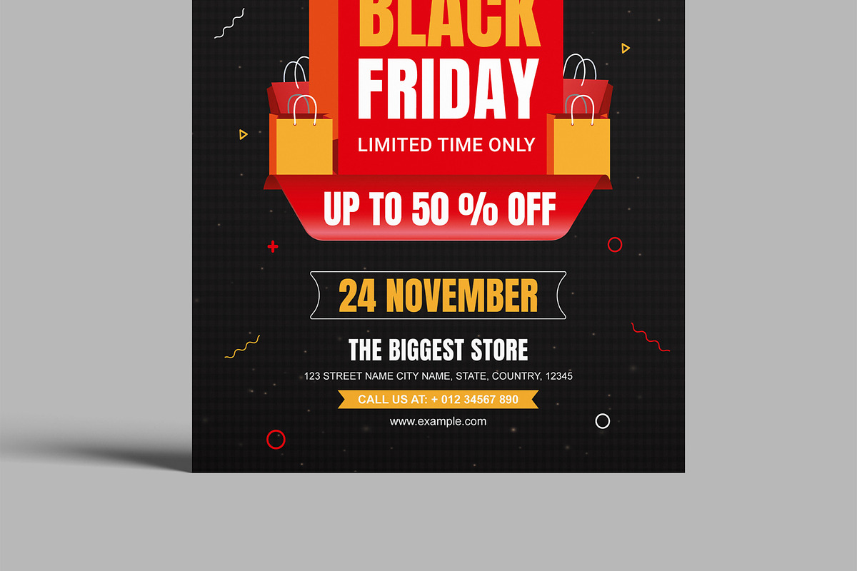 Black Friday Flyer Design preview 5