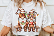 Christmas Peeking Reindeer Clipart P, an Illustration by DreamCafeArt (Thumbnail 3 of 7)