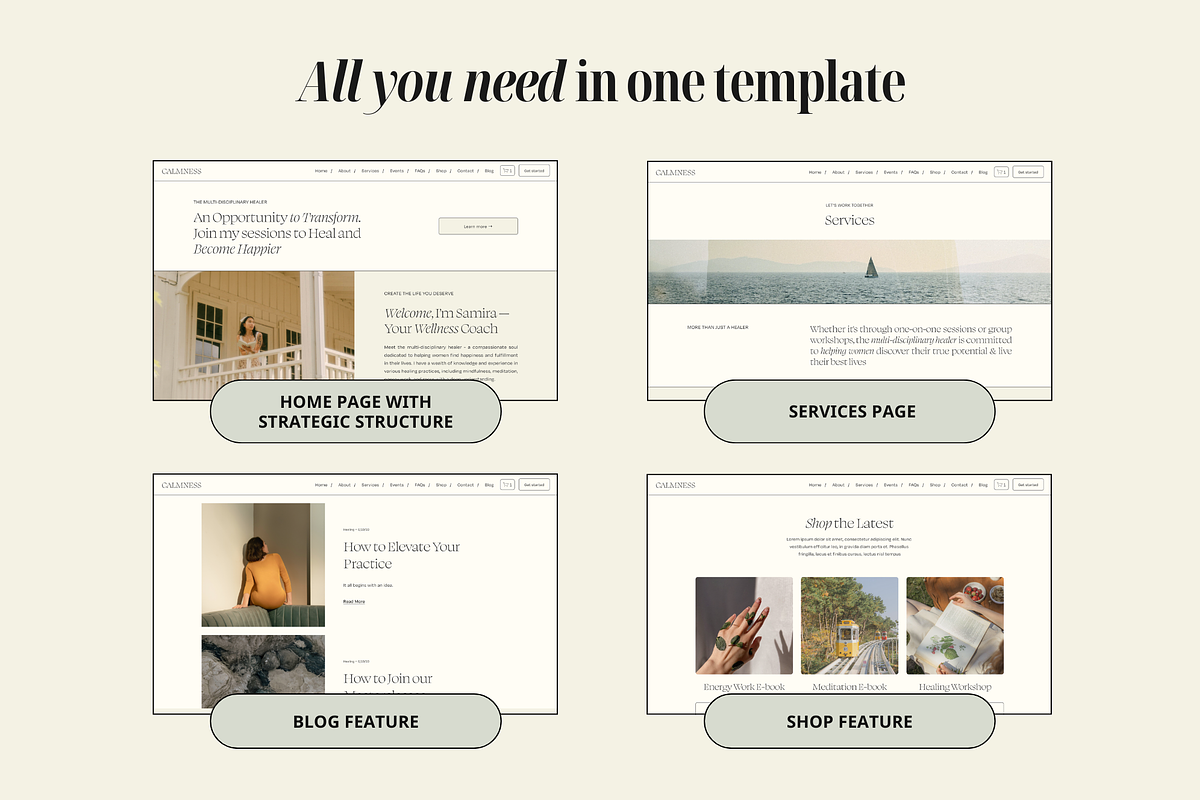 Counselor Squarespace Template, a Squarespace Template by Eden Origin Studio (Photo 9 of 11)