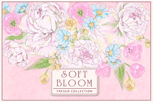 Fresco collection "Soft Bloom"