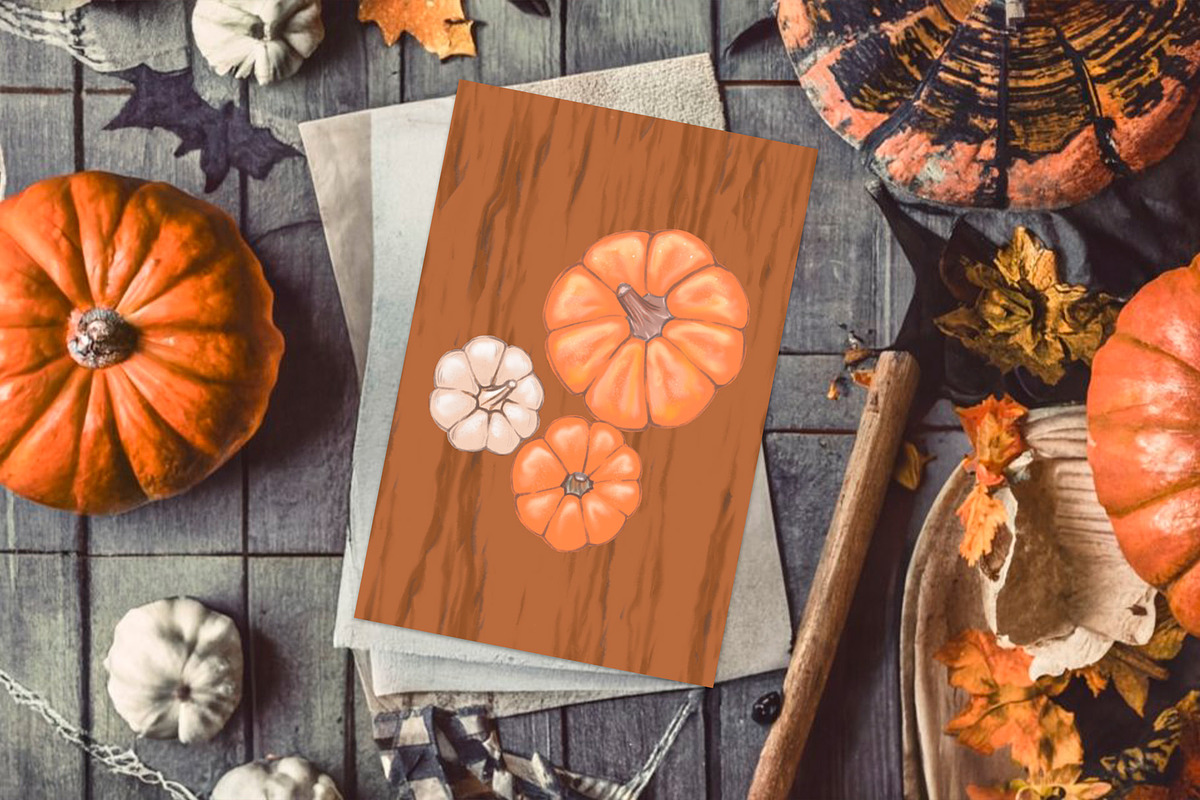 Cozy Fall Planner Stickers & Pattern, a Design Template by DigitalDesignAI (Photo 12 of 15)
