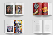 A5 Art Exhibition Catalog, a Magazine Template by Bookrak Graphic Design (Thumbnail 11 of 12)