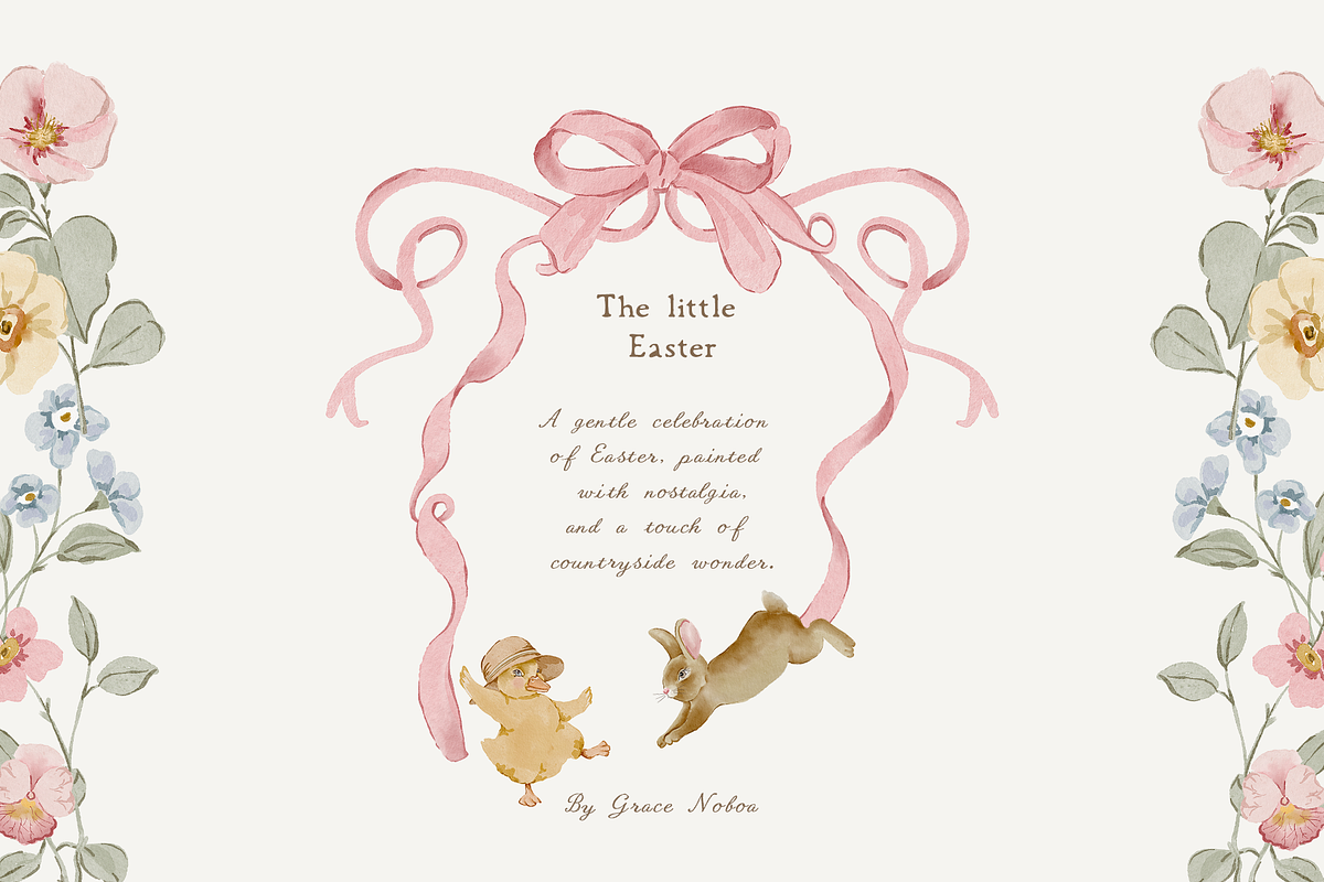 Grandmillenial Cottage kids set, an Object Graphic by Grace Noboa Illustrations (Photo 16 of 17)