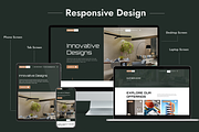 Interior - Modern Interior Template, a HTML Template by TNCFlow (Thumbnail 2 of 5)