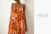 Fall floral seamless pattern, a Pattern Graphic by SirenaArt (Thumbnail 2 of 19)