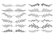 Hand Drawn Floral Dividers Pack, a Decorative Illustration by alexdndz (Thumbnail 2 of 6)