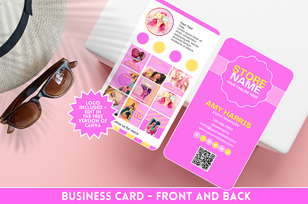 Colorful Business Card Template, a Business Card Template by SunshineStudioBoutique