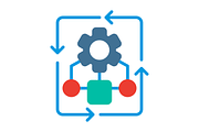 Arrows Flat Icon, a Duotone Icon by Pexelpy (Thumbnail 2 of 2)