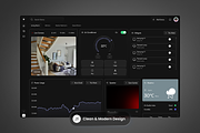 Starry - Smart Home Dashboard, a Websites & App Template by SLAB! Design (Thumbnail 3 of 3)