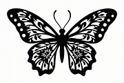 Flying Butterfly Vector Silhouette, an Illustration by Amazin_art (Thumbnail 9 of 21)