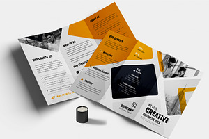 Tri Fold Brochure Layout, a Brochure Template by MightyDesign
