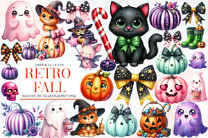 Retro Fall Png, Fall, Halloween, an Icon by Designworld