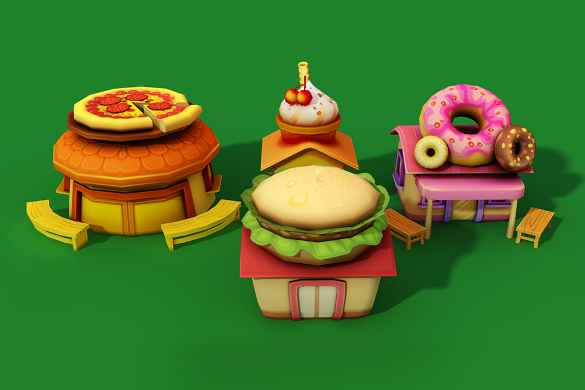 Cartoon Shop, an Architecture 3D Model by Souchenki (Photo 18 of 21)