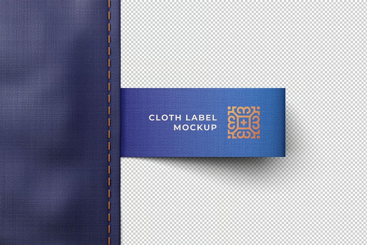 Cloth Label Mockup, an Advertising Mockup by zpackcreative (Photo 4 of 4)
