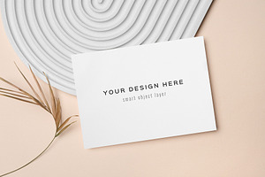 Invitation Card Mockup