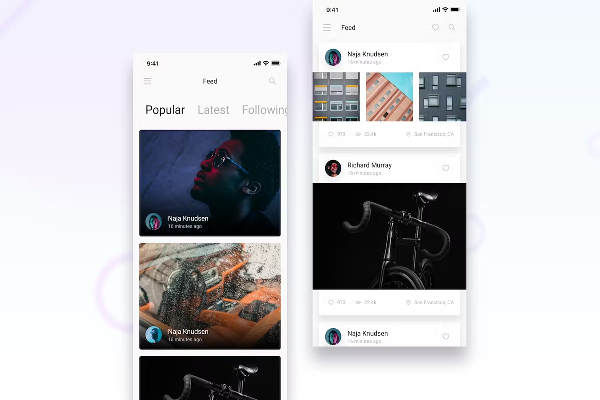 Brake UI Kit 2.0 - Social Media News, an UI Kit Template by Lumina_ui_ux202 (Photo 5 of 6)