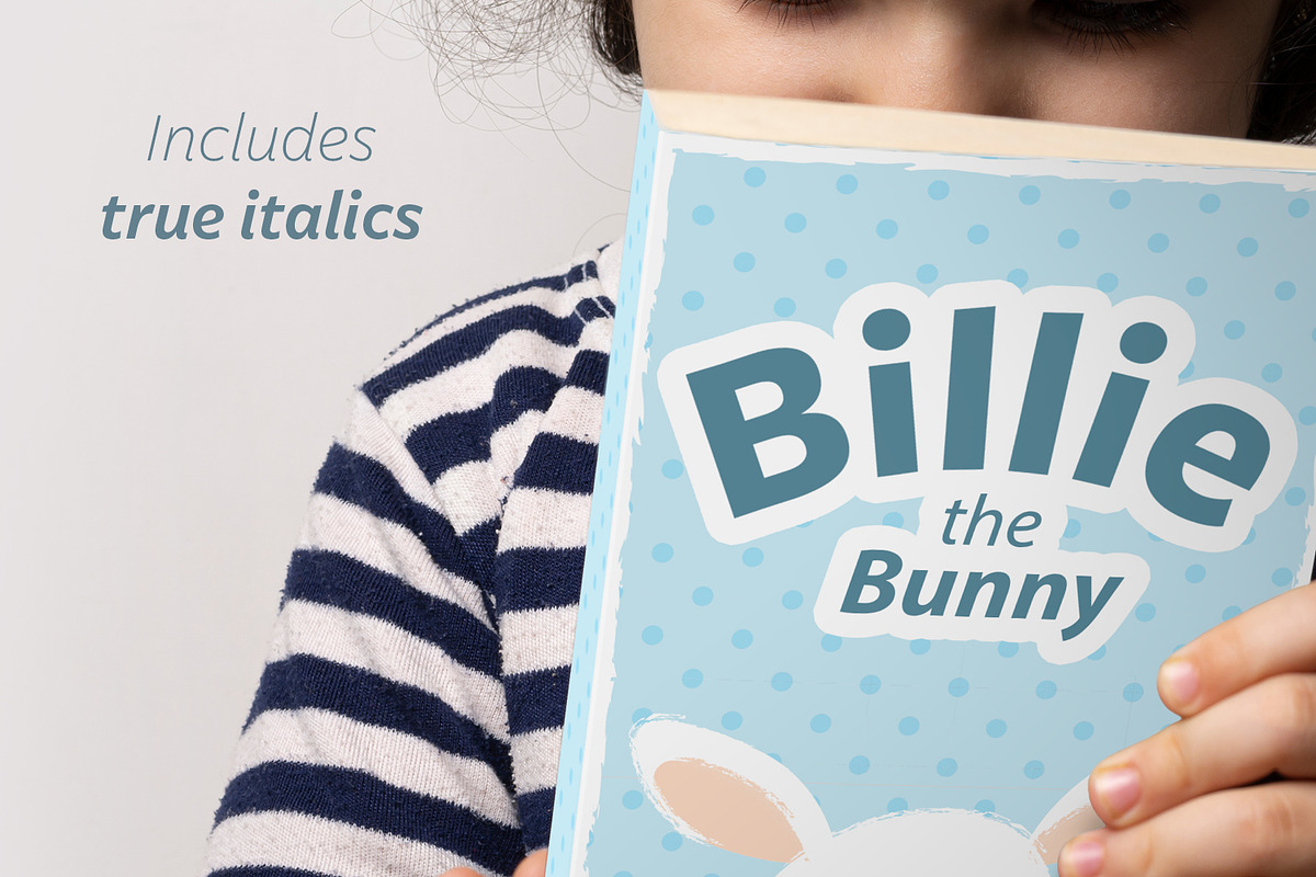Billie font family by FontPeople, a Sans Serif Font by FontPeople (Photo 5 of 6)