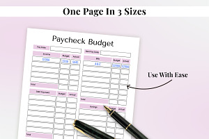 Budget By Paycheck Binder