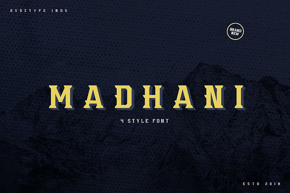 Madhani Font Family ( 50 Off! )