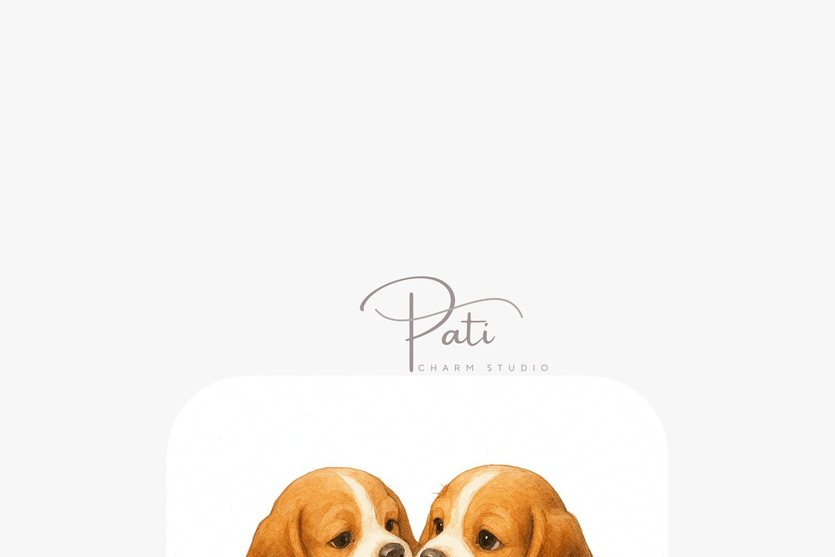17 Dog Clipart, an Animal Illustration by Pati Charm Studio (Photo 6 of 8)