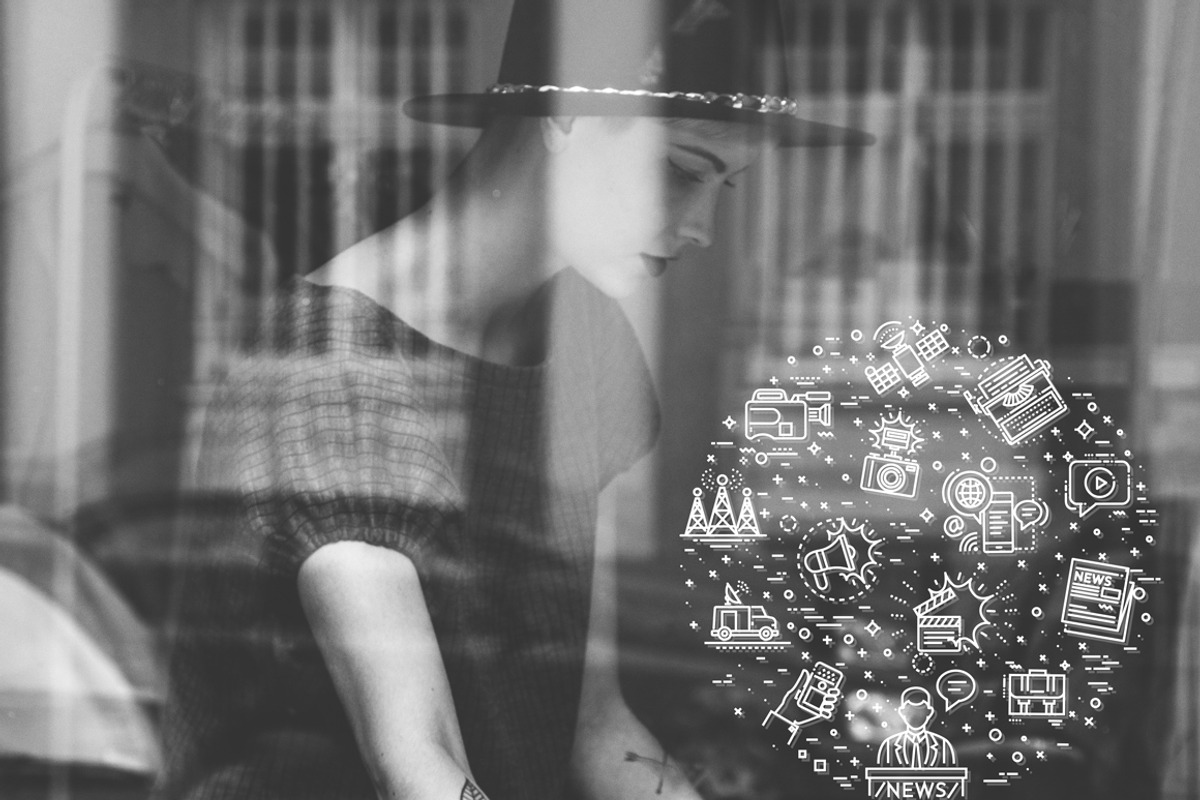Technologies concepts, icons set, an Outline Icon by Tettygreen (Photo 8 of 10)