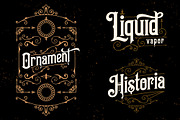 Billionaire typeface, a Blackletter Font by HTLNS.co (Thumbnail 6 of 6)