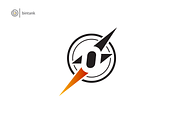 Universal Letter O Logo. Flash Sign., a Branding & Logo Template by Bintank Studio (Thumbnail 1 of 2)