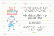 Get Happy, a Font by khurasan (Thumbnail 5 of 6)